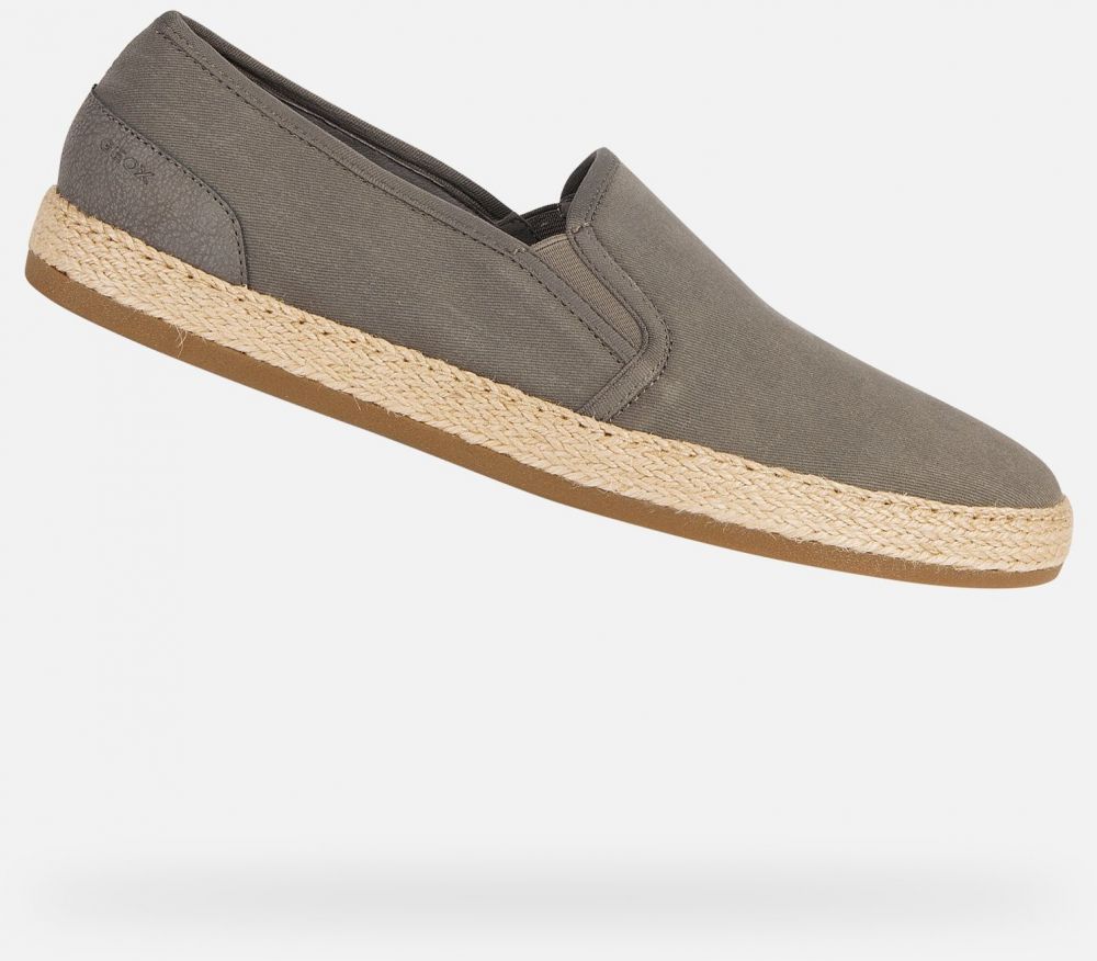 GEOX Light green men's sneakers Pantelleria - Men's