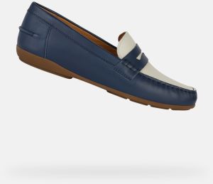 GEOX Dark blue women's moccasins Annytah moc - Women's