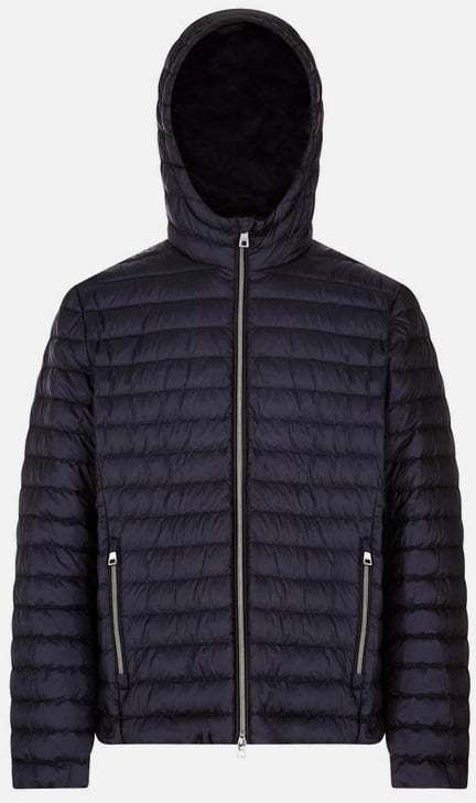 GEOX Dark blue men's down jacket Warrens - Men's