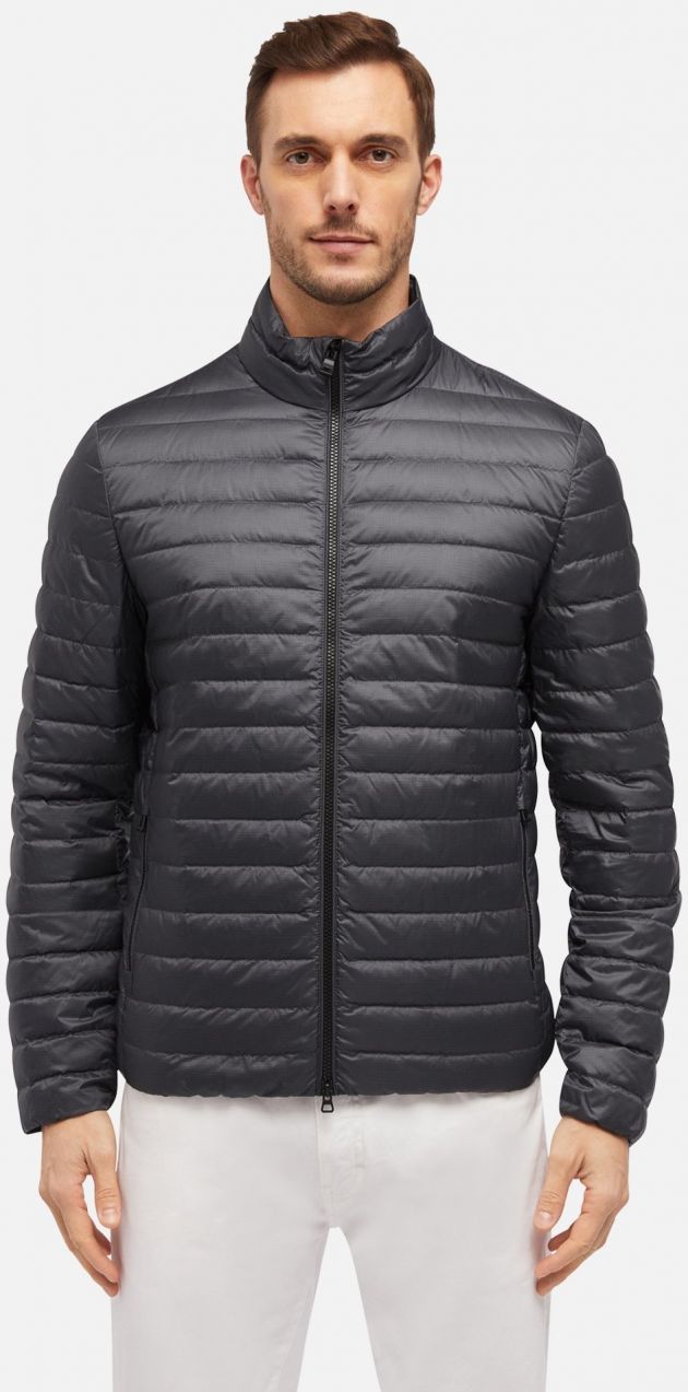 GEOX Black men's down jacket Dereck - Men's