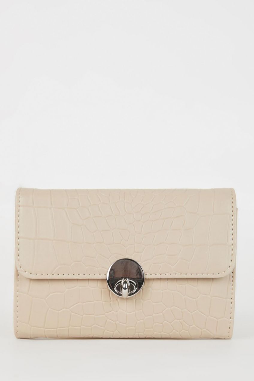 DEFACTO Women's Faux Leather Wallet