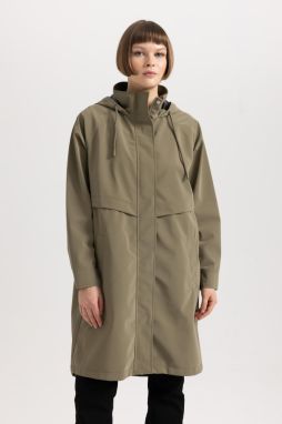 DEFACTO Waterproof Regular Fit Hooded Raincoat