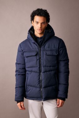 DEFACTO Slim Fit Hooded Puffer Jacket