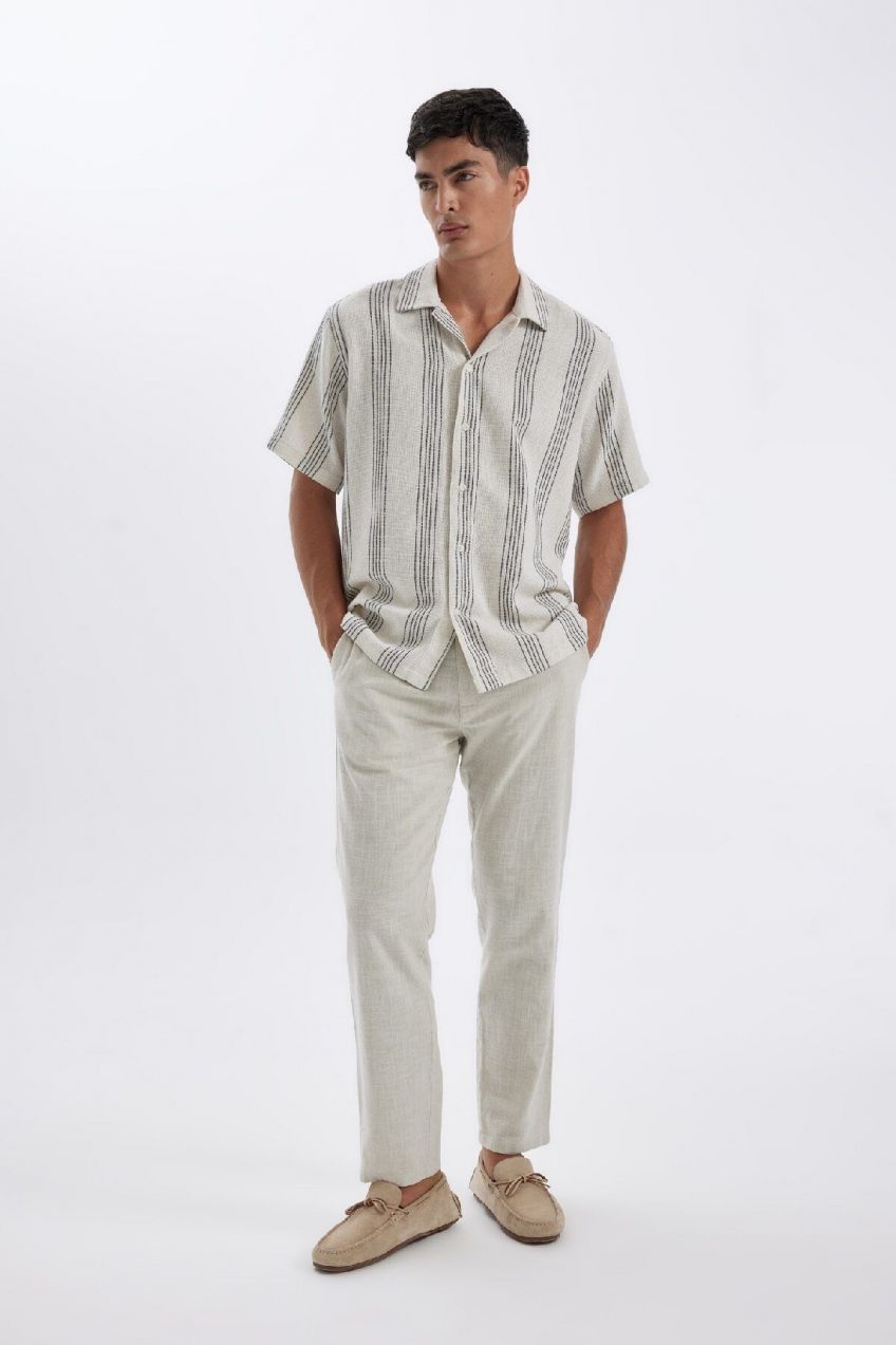 DEFACTO Jogger Slim Fit Cotton Trousers