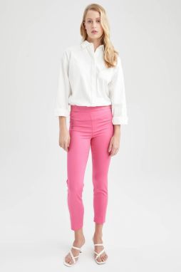 DEFACTO Valentina Cigarette Straight Leg Satin Trousers