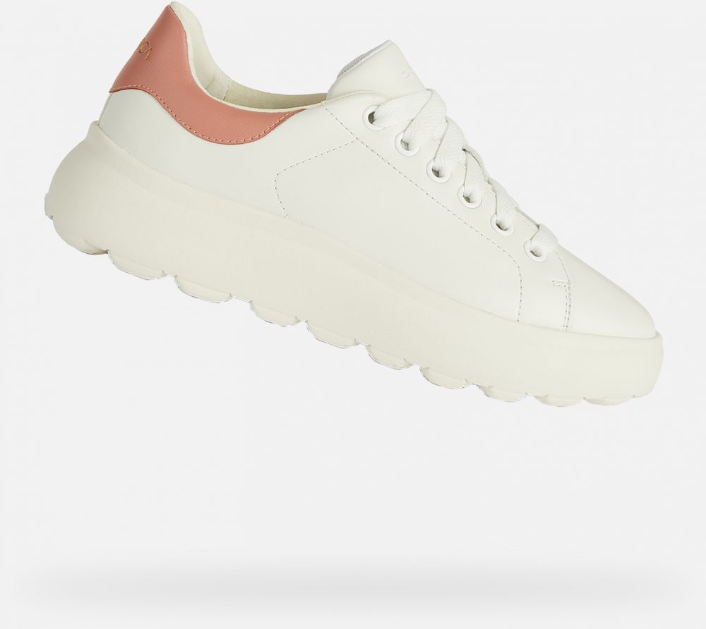 GEOX White women's sneakers Spherica ec4.1 - Women's
