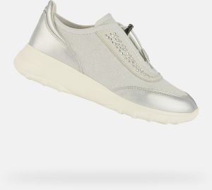 GEOX Silver women's sneakers Alleniee - Women's