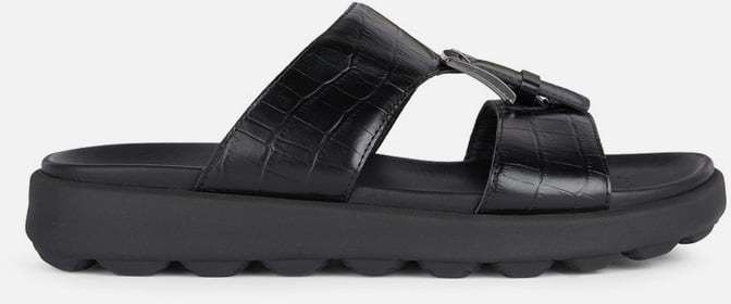 GEOX Black men's sandals Spherica ec6 - Men's
