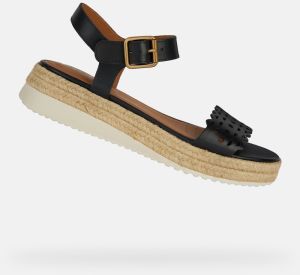 GEOX Black women's sandals Eolie - Women's