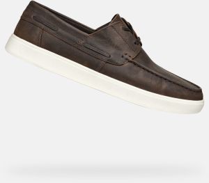 GEOX Light brown men's moccasins Avola - Men's