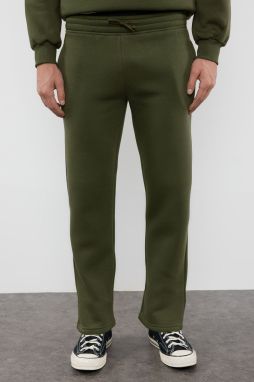 Trendyol Khaki Oversize/Wide Cut Text Printed Tracksuit