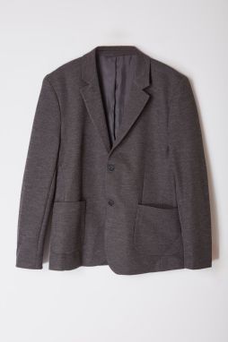 Trendyol Gray Slim Fit Comfortable Flexible Fabric Blazer Jacket
