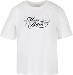Women's T-shirt Miss Bitch white