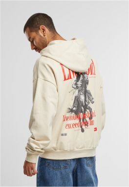 Men's hoodie Live Bold Oversize Hoody sand