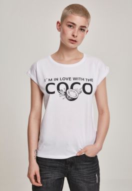 Women's T-shirt Coco in white