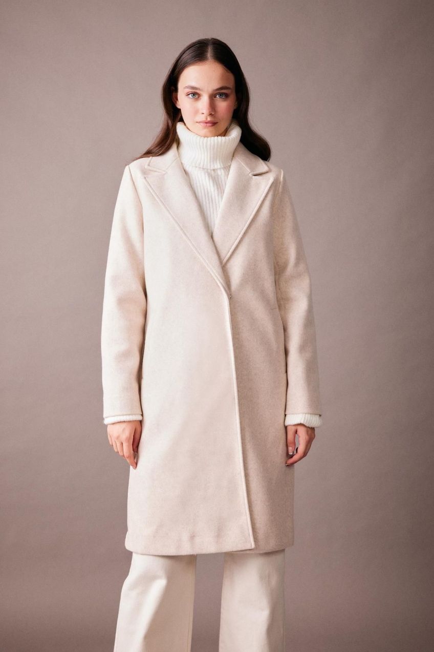 DEFACTO Waterproof Regular Fit Stamp Coat