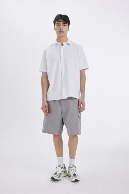 DEFACTO Cargo Fit Parachute Bermuda Shorts