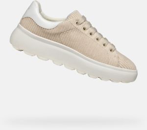 GEOX Beige women's sneakers Spherica ec4.1 - Women's