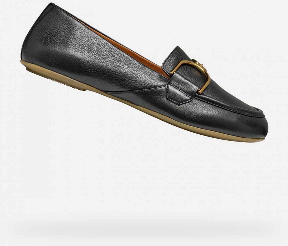 GEOX Black women's moccasins Palmaria - Women's