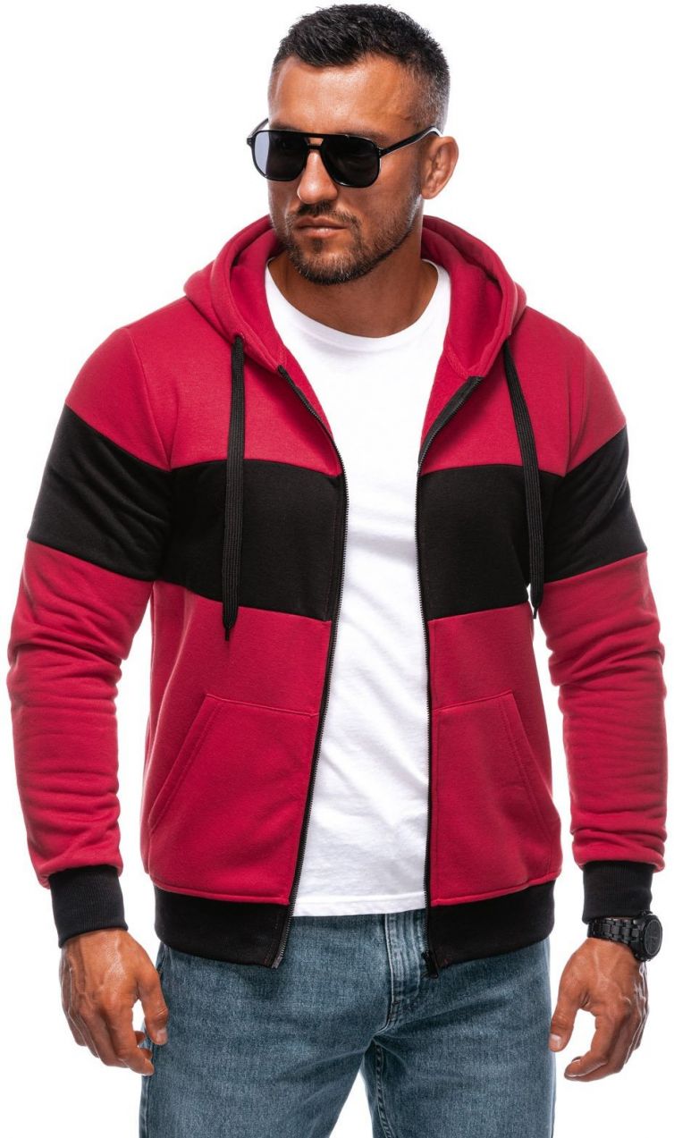 Edoti Men's zip-up sweatshirt