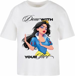 Women's T-shirt Done With Your Sh*it white