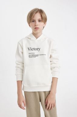 DEFACTO Boy New Hooded Thick Sweatshirt