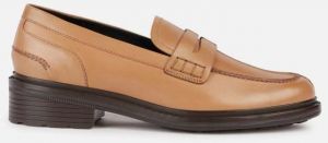 GEOX Light brown women's moccasins Walk pleasure - Women's