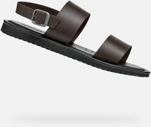 GEOX Brown men's sandals Erice - Men's