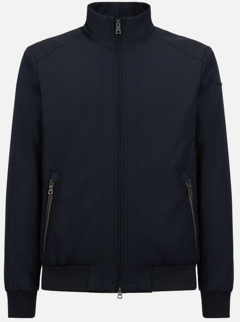GEOX Dark blue men's down jacket Damiano - Men's