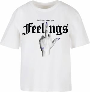 Women's T-shirt Don't Care white