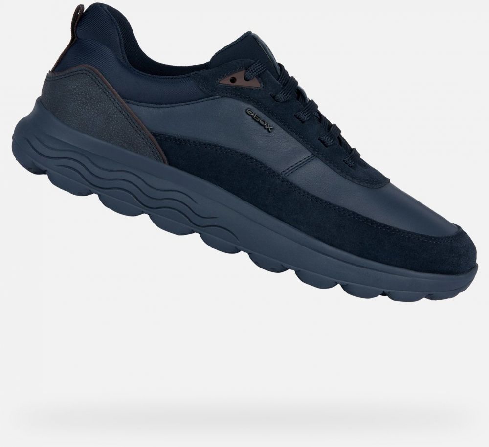 GEOX Dark blue men's sneakers Spherica - Men's