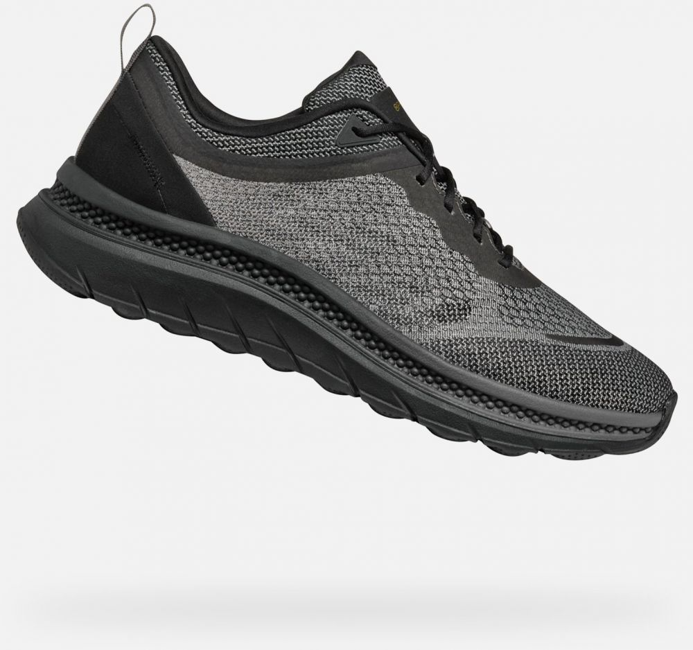 GEOX Black men's sneakers Spherica Actif X - Men's