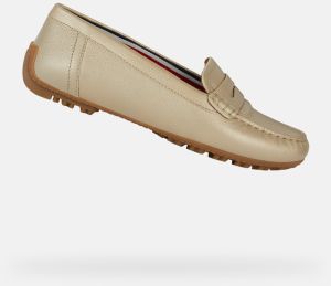 GEOX Gold women's moccasins Kosmopolis + grip - Women's