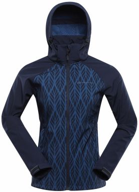 Women's softshell jacket with membrane ALPINE PRO HOORA mood indigo variant pa