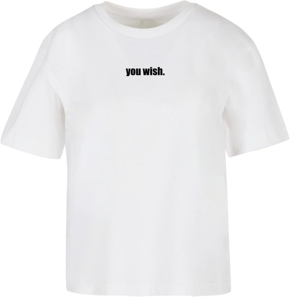 Women's T-shirt You Wish white