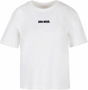 Women's T-shirt You Wish white