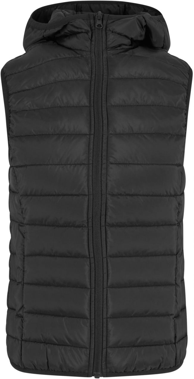 Women's ultra-light quilted vest black