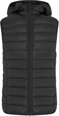Women's ultra-light quilted vest black