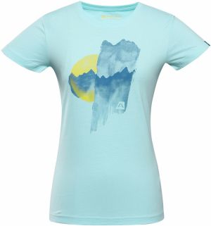 Women's organic cotton T-shirt ALPINE PRO EKKA limpet shell variant pa