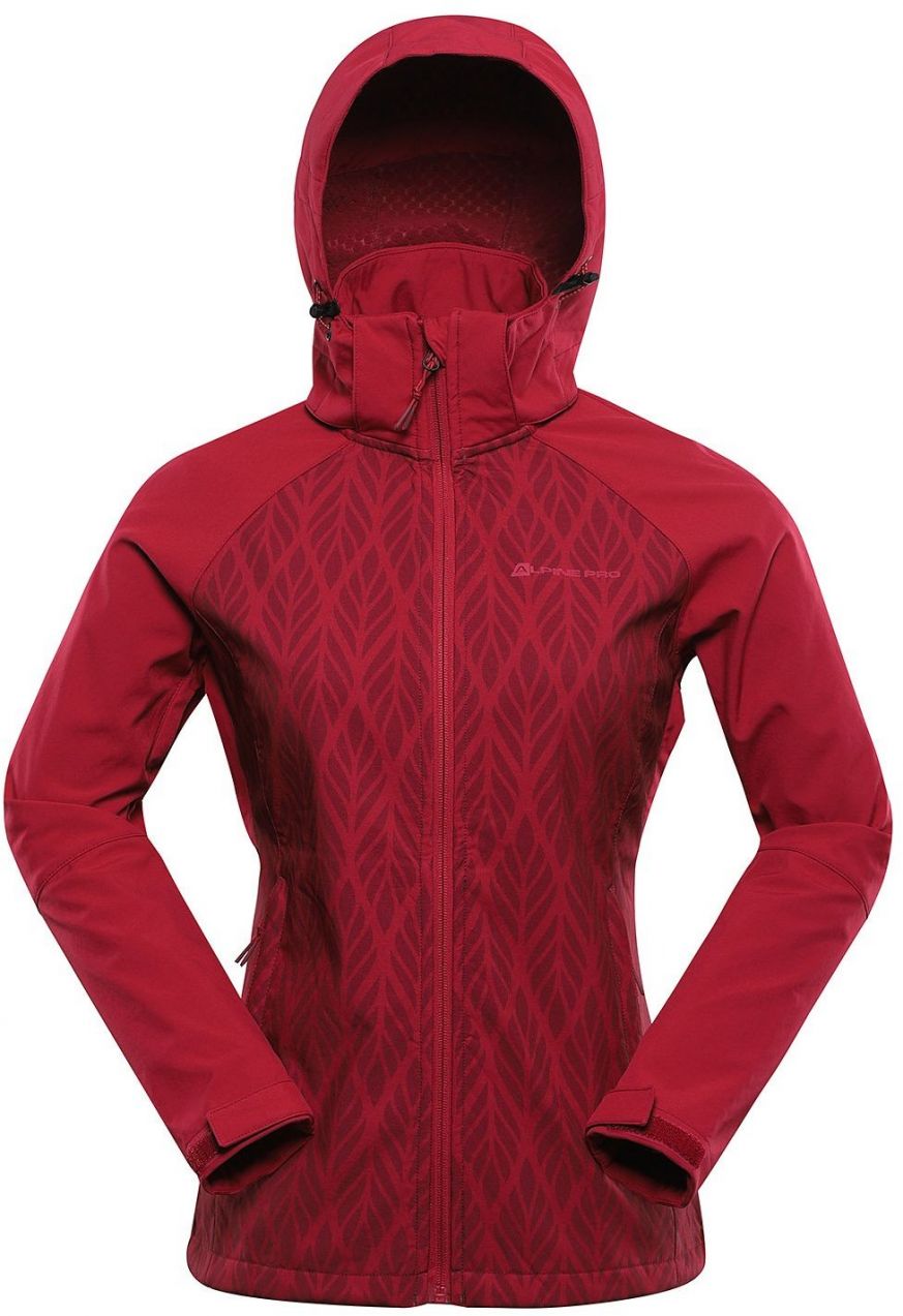 Women's softshell jacket with membrane ALPINE PRO HOORA anemone variant pa