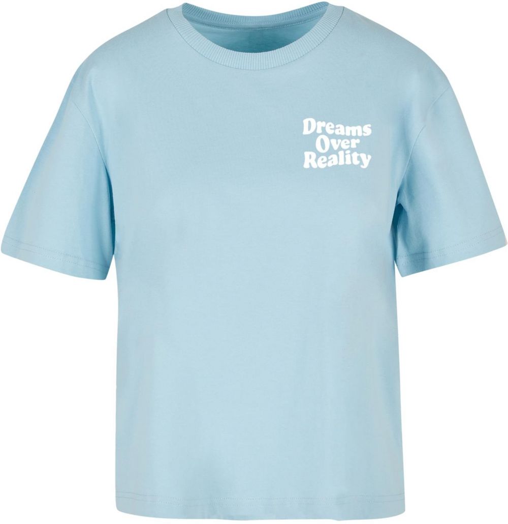 Women's T-shirt Dreams Over Reality blue