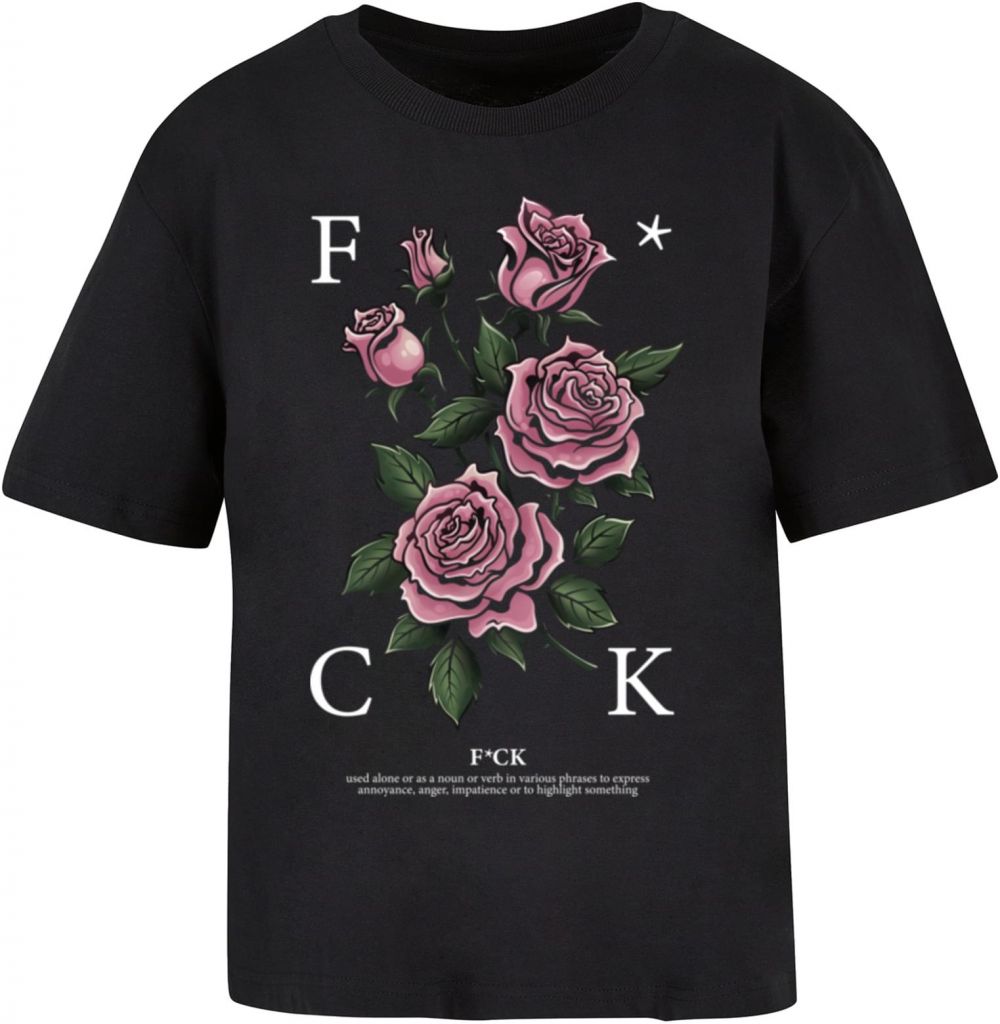 Women's T-shirt F*cking Roses black