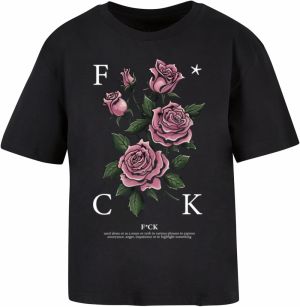 Women's T-shirt F*cking Roses black