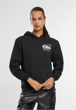 Women's sweatshirt Good Vibes Puff Print black