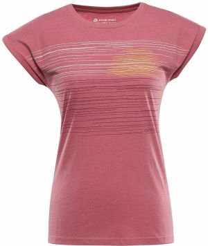 Women's functional T-shirt with cool-dry treatment ALPINE PRO GREMA meavewood variant pb