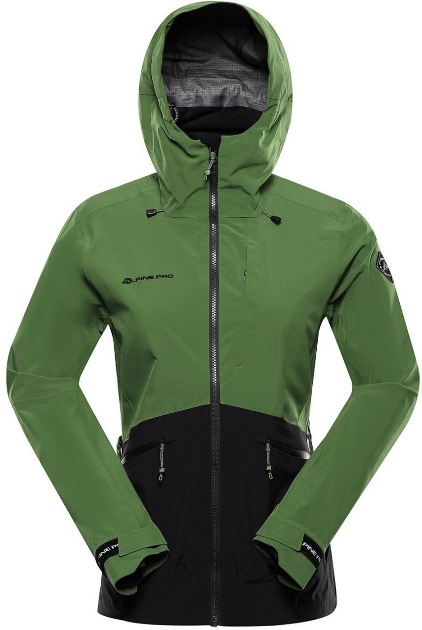 Women's jacket with PTX membrane ALPINE PRO ZARRA treetop