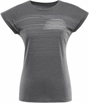 Women's functional T-shirt with cool-dry treatment ALPINE PRO GREMA dk. True Gray Variant PB