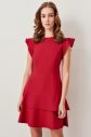 Trendyol Fuchsia Flywheel Detailed Dress galéria