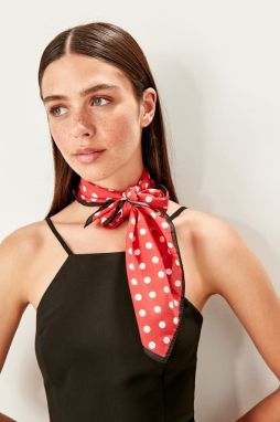 Trendyol Red Patterned scarf