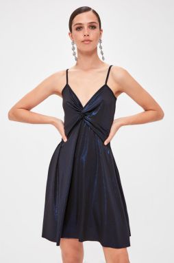 Trendyol Navy blue Auger Detailed dress